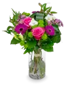 Bouquet of pink flowers